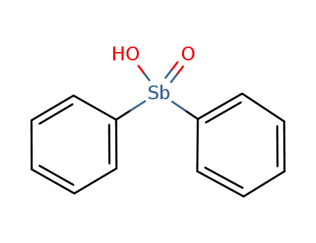 Molecular Structure of 22811-63-8 (hydroxy(diphenyl)stibane oxide)