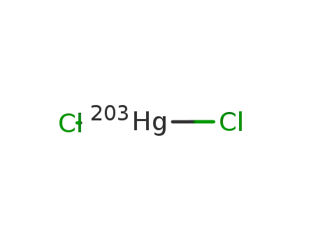 Molecular Structure of 33286-65-6 ((~203~Hg)mercury dichloride)