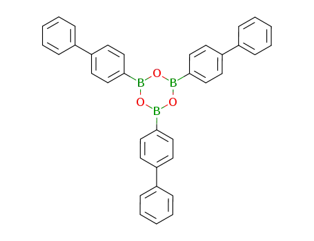Molecular Structure of 105123-35-1 (2,4,6-tris([1,1'-biphenyl]-4-yl)boroxine)