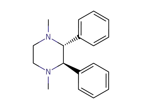 piperazine-2,3 diphenyl N,N-dimethyl trans