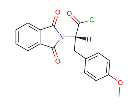 O-methyl-N-phthaloyl-(S)-tyrosyl chloride