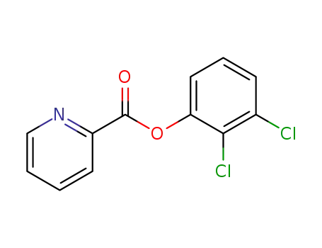 Molecular Structure of 1527472-72-5 (2,3-dichlorophenyl picolinate)