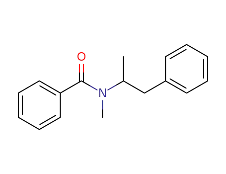 Molecular Structure of 73355-87-0 (N-benzoylmethamphetamine)