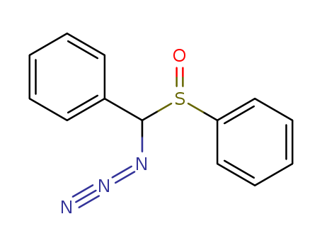 (benzenesulfinyl-phenyl-methyl)imino-imino-azanium cas  70891-88-2