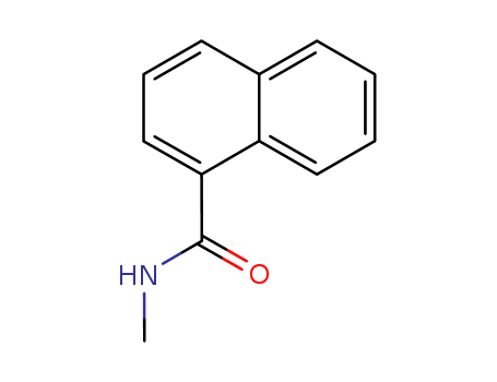 1-Naphthalenecarboxamide, N-methyl-