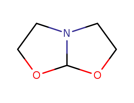 Molecular Structure of 5780-34-7 (1-Aza-4,6-dioxabicyclo[3.3.0]octane)
