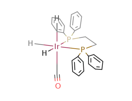 fac-IrH<sub>3</sub>(CO)(1,2-bis(diphenylphosphino)ethane)