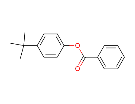 Molecular Structure of 14041-81-7 (4-tert-butylphenyl benzoate)