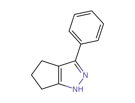 Molecular Structure of 28749-00-0 (1,4,5,6-tetrahydro-3-phenylcyclopentapyrazole)