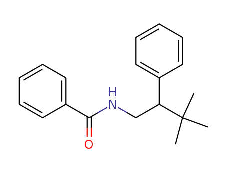Molecular Structure of 126179-55-3 (N-(3,3-dimethyl-2-phenylbutyl)benzamide)
