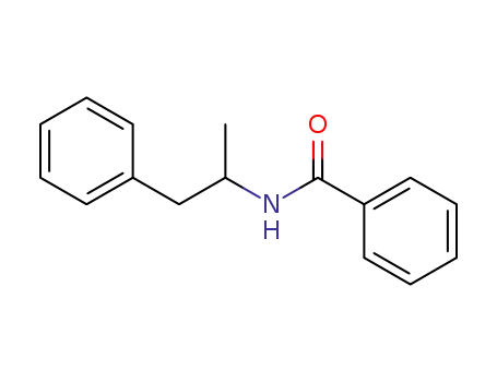 Molecular Structure of 70631-05-9 (N-(1-methyl-2-phenylethyl)benzamide)