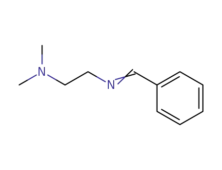Molecular Structure of 23956-51-6 (1,2-Ethanediamine, N,N-dimethyl-N'-(phenylmethylene)-)