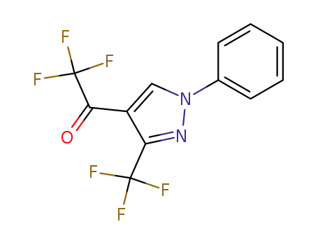 4-trifluoroacetyl-3-trifluoromethyl-1-phenylpyrazole