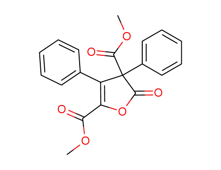 2,4-Furandicarboxylic acid, 4,5-dihydro-5-oxo-3,4-diphenyl-, dimethyl
ester