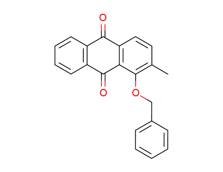 1-(benzyloxy)-2-methyl-9,10-anthraquinone