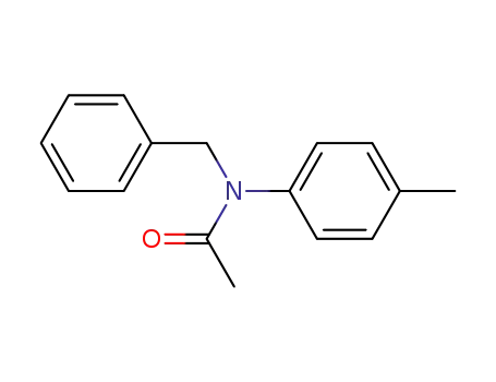 Molecular Structure of 61667-89-8 (Acetamide, N-(4-methylphenyl)-N-(phenylmethyl)-)