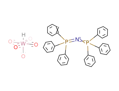Molecular Structure of 78709-76-9 ({bis(triphenylphosphine)nitrogen}{HW(CO)5})