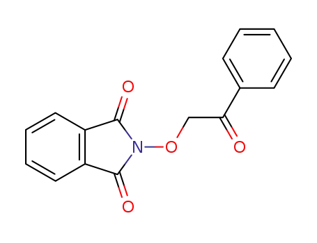 Molecular Structure of 88073-05-6 (2-(2-oxo-2-phenylethoxy)-1H-isoindole-1,3(2H)-dione)