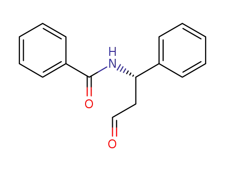 (S)-N-(3-oxo-1-phenylpropyl)benzamide