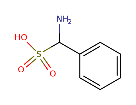 Benzenemethanesulfonicacid, a-amino- cas  2627-40-9