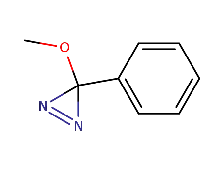 Molecular Structure of 82736-62-7 (3H-Diazirine, 3-methoxy-3-phenyl-)
