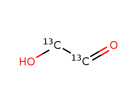 Acetaldehyde-2-13C,2-hydroxy- (9CI)