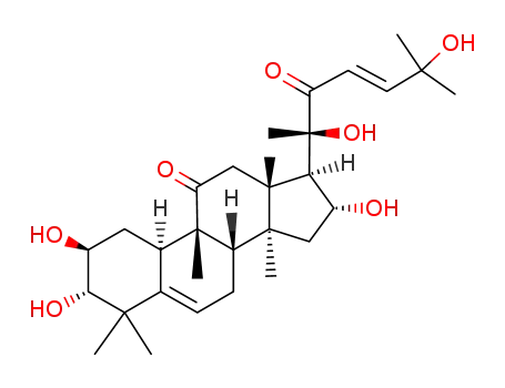 Molecular Structure of 5939-57-1 (Cucurbitacin F)