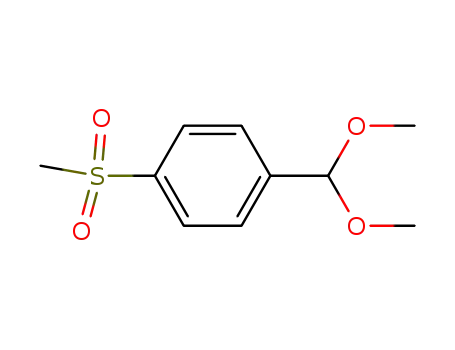 Benzene, 1-(dimethoxymethyl)-4-(methylsulfonyl)-