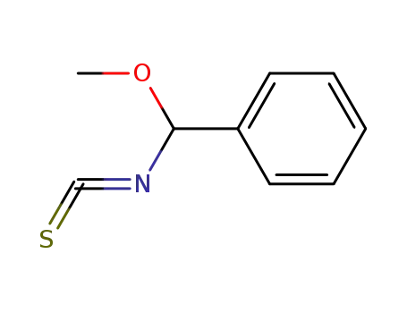Benzene, (isothiocyanatomethoxymethyl)-