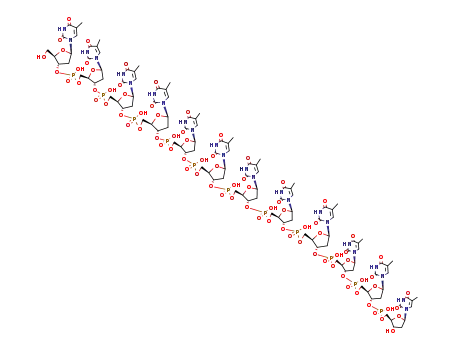 Molecular Structure of 57777-82-9 (5'-TTTTTTTTTTTT-3')