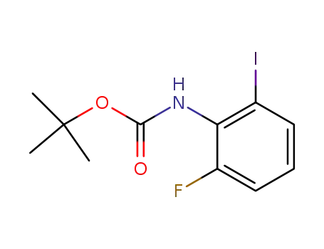(2-fluoro-6-iodophenyl)carbaMic acid tert-butyl ester