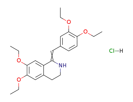 Molecular Structure of 985-12-6 (Drotaverine hydrochloride)