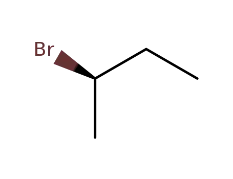Molecular Structure of 5787-33-7 ([R,(-)]-2-Bromobutane)