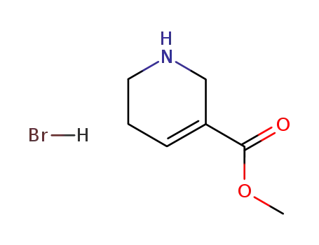 Molecular Structure of 17210-51-4 (Guvacoline Hydrobromide)