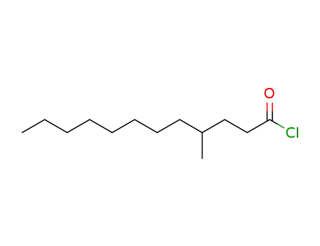 Molecular Structure of 849770-38-3 (Dodecanoyl chloride, 4-methyl-)