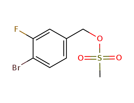 4-bromo-3-fluorobenzyl methanesulfonate
