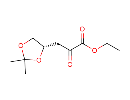 (S)-ethyl 3-(2,2-dimethyl-1,3-dioxolan-4-yl)-2-oxopropanoate