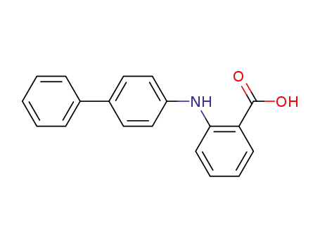 Molecular Structure of 101895-15-2 (N-(4-Biphenylyl)anthranilic acid)