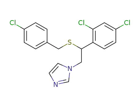 Molecular Structure of 61318-90-9 (Sulconazole)