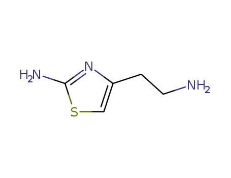 Molecular Structure of 124458-10-2 (2-(2-AMINOTHIAZOL-4-YL)ETHYLAMINE)