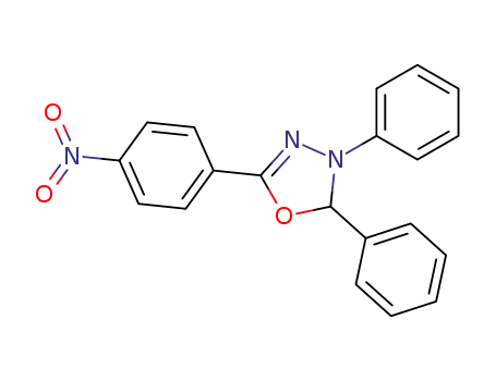 1,3,4-Oxadiazole, 2,3-dihydro-5-(4-nitrophenyl)-2,3-diphenyl-