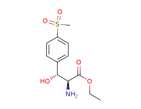 (2S,3R)-2-amino-3-hydroxy-3-(4-methylsulfonylphenyl)propionic acid ethyl ester