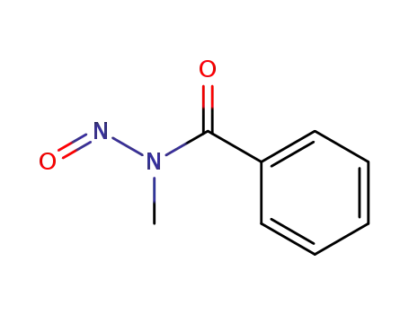 Molecular Structure of 63412-06-6 (N-Methyl-N-nitrosobenzamide)