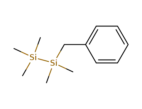 Molecular Structure of 3098-82-6 (1-benzyl-1,1,2,2,2-pentamethyldisilane)
