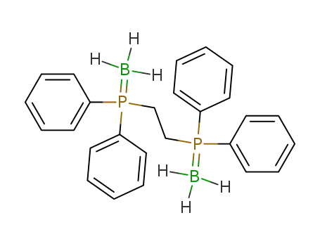 Molecular Structure of 24456-27-7 (1,2-bis(diphenylphosphino)ethane bis(borane))