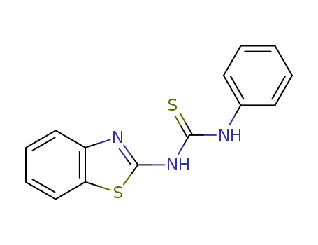 1-benzothiazol-2-yl-3-phenyl-thiourea cas  1849-86-1