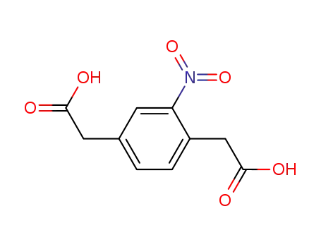 Molecular Structure of 1455471-51-8 (2,2'-(2-nitro-1,4-phenylene)diacetic acid)