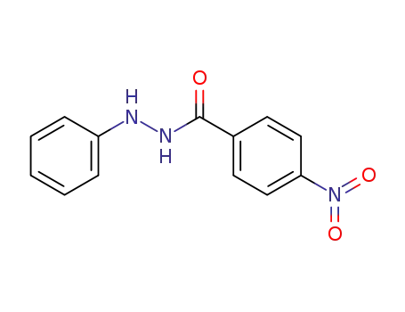 Molecular Structure of 39718-99-5 (p-Nitrobenzoic acid 2-phenylhydrazide)