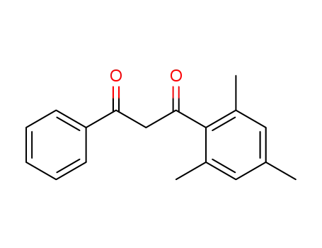 Molecular Structure of 6477-28-7 (1-phenyl-3-(2,4,6-trimethylphenyl)propane-1,3-dione)
