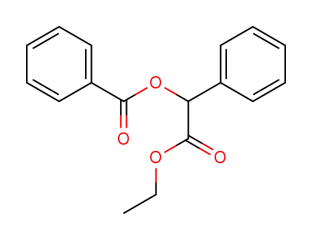 Molecular Structure of 73981-13-2 (2-ethoxy-2-oxo-1-phenylethyl benzoate)